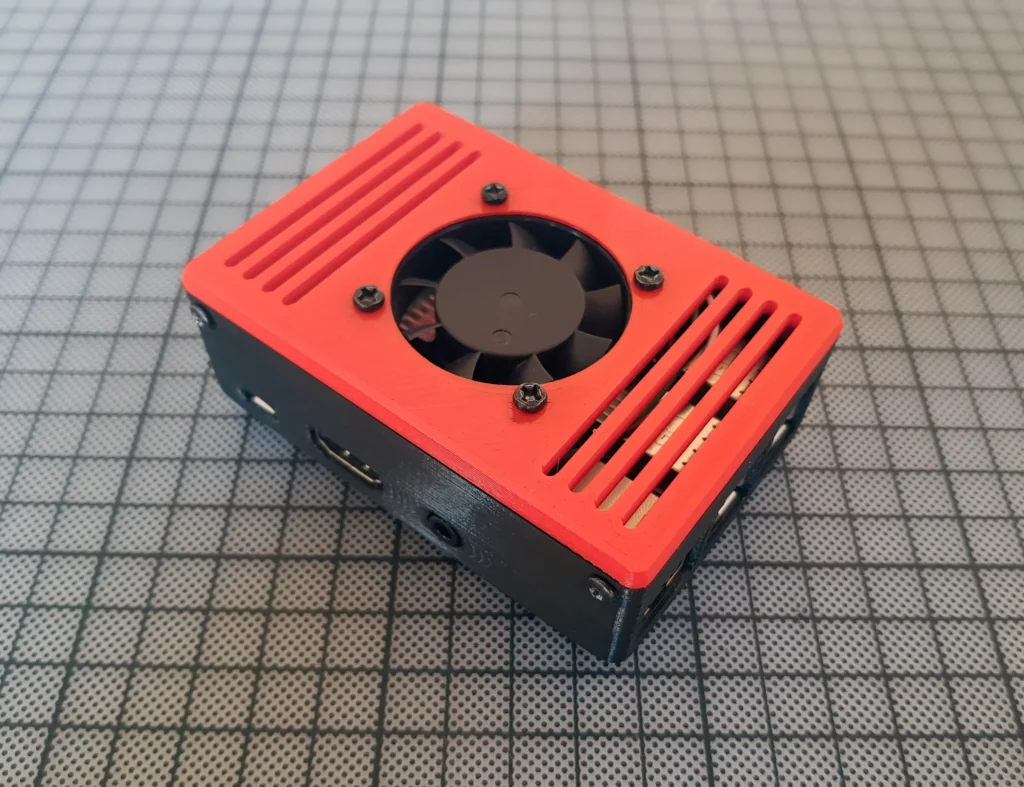 raspberry pi case with fan